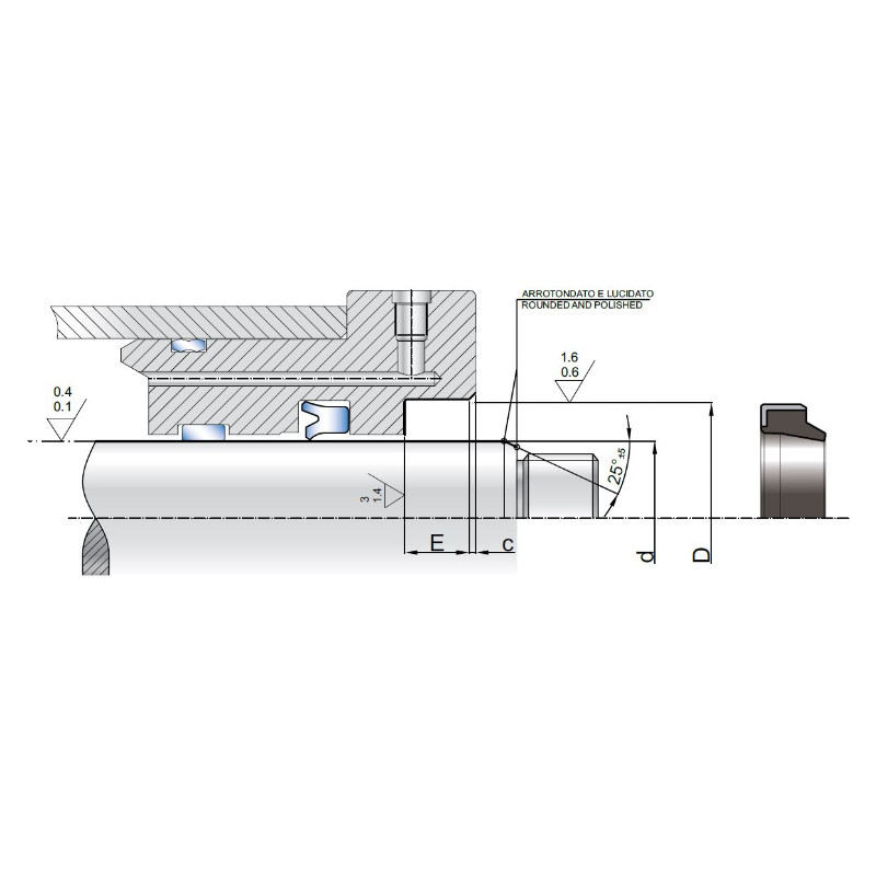 R09 40x50x8/5 NBR90